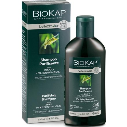 Bellezza bio Sampon enyhén korpás fejbőrre 200 ml Biokap