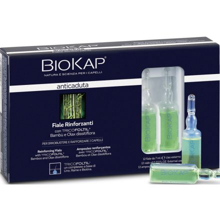 Hajhullás elleni Erősítő fiolák 12x7 ml Biokap