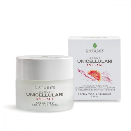 Unicellulari Anti-aging arckrém SPF15 50 ml Nature's