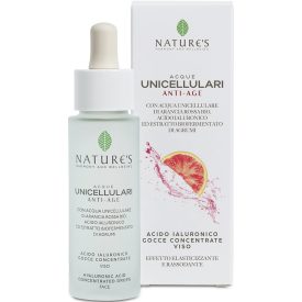   Anti-aging koncentrált hialuronsav cseppek arcra 30 ml Nature's