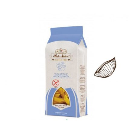 Bio gluténmentes amaránt-teff-quinoa tészta - conchigliette 250 g