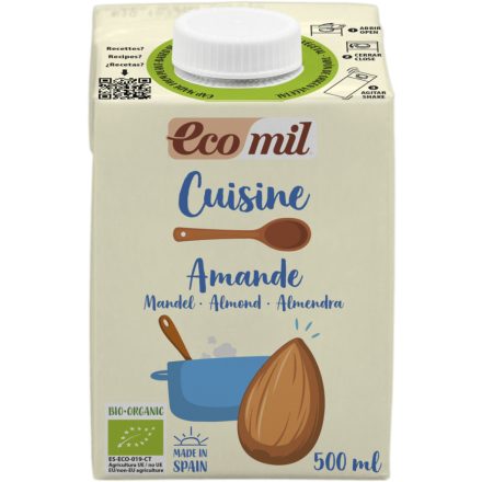 Bio Mandula főzőalap 500 ml EcoMil