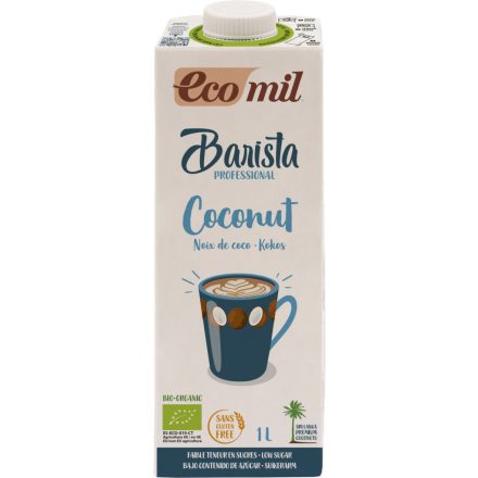 Bio Barista Kókusz ital 1 l EcoMil