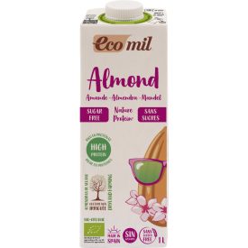 Bio Mandulaital cukormentes - protein 1 l EcoMil