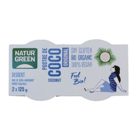 Bio Kókuszdesszert 125 g NaturGreen