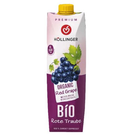 Bio Vörös szőlőlé 1l Höllinger