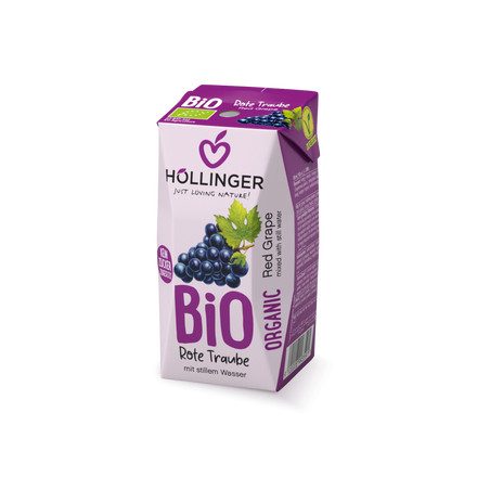 Bio Vörösszőlő nektár 60% 200 ml Höllinger