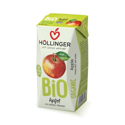 Bio Szűretlen alma nektár 60% 3x200 ml Höllinger