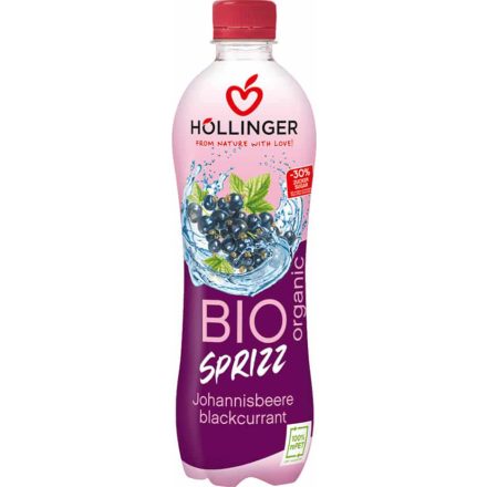 Bio Feketeribizli sprizz 500 ml Höllinger