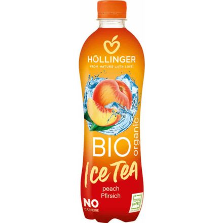 Bio Ice Tea őszibarack 500 ml Höllinger