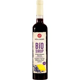 Bio Feketeribizli-citrom szörp 500 ml Höllinger