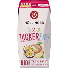  Bio Őszibarack-maracuja cukormentes frissítő 200 ml Höllinger