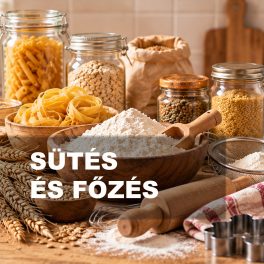 SÜTÉS ÉS FŐZÉS