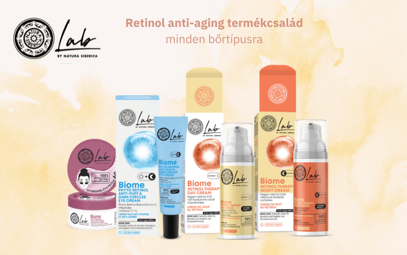A Retinol segít a kollagén termelésében