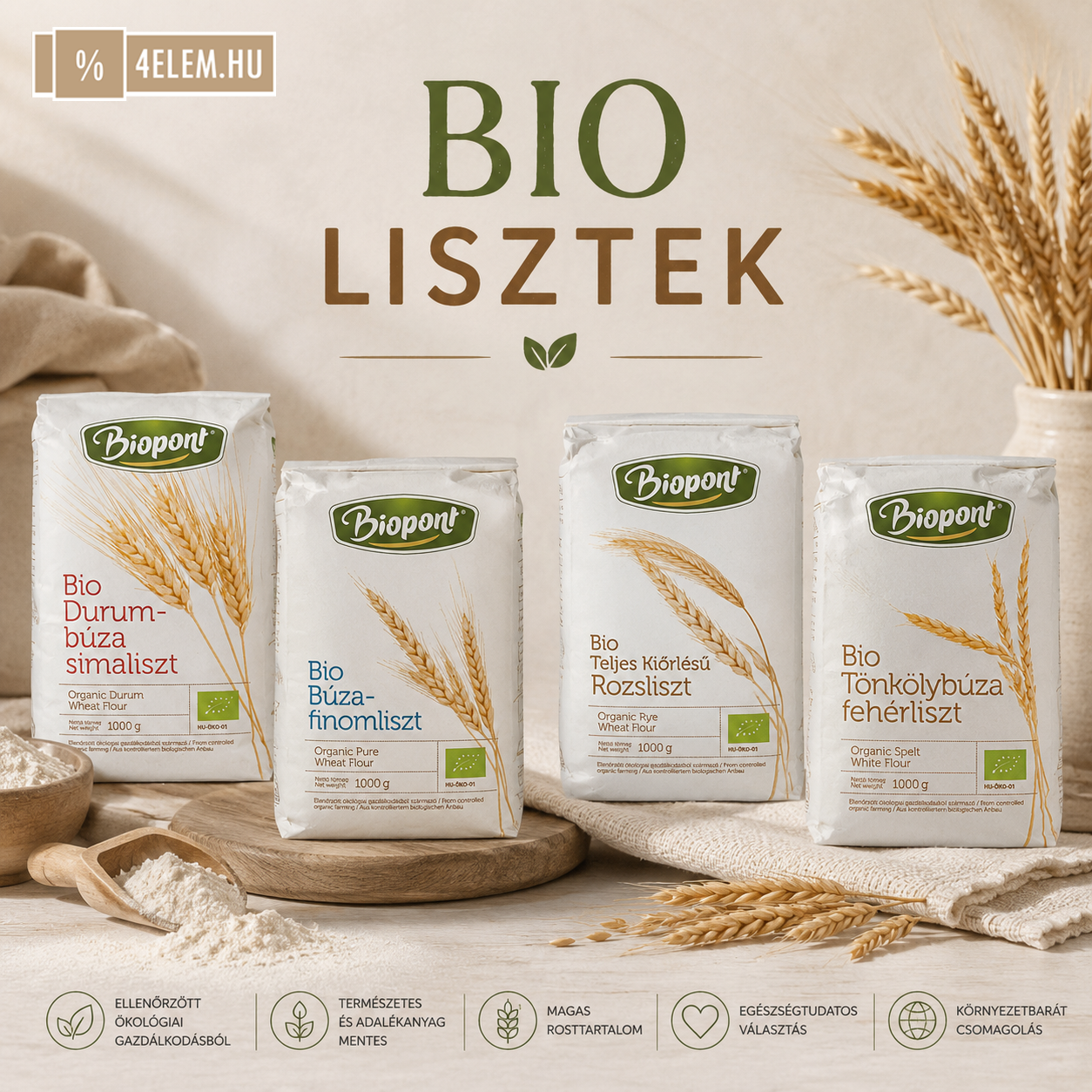 Bio lisztek