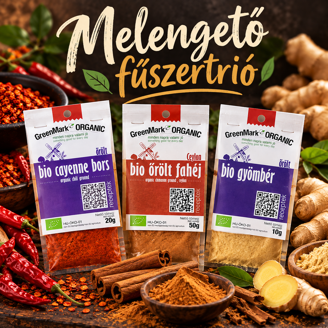 Bio fűszerek